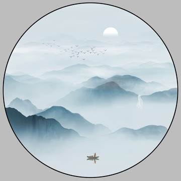 意境山水畫