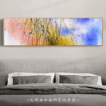 抽象線條裝飾畫