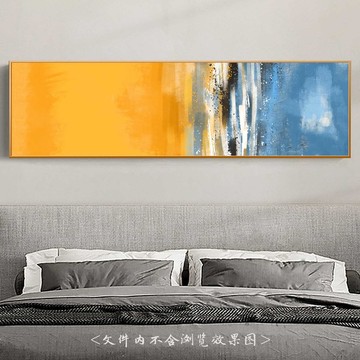現(xiàn)代手繪抽象裝飾畫(huà)
