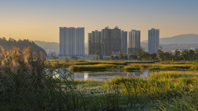 云南大理城市景观