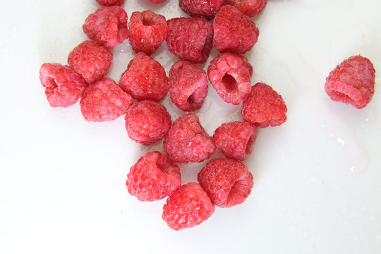 覆盆子树莓新鲜水果浆果