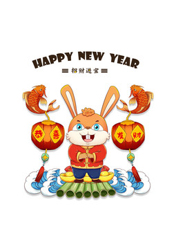 國潮兔