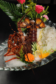 刺身龙虾三吃