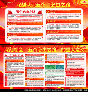 五個必由之路