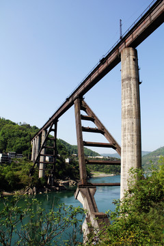 安康漢江鐵路大橋
