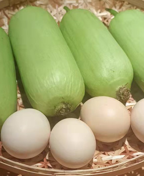 丝瓜焖荷包蛋