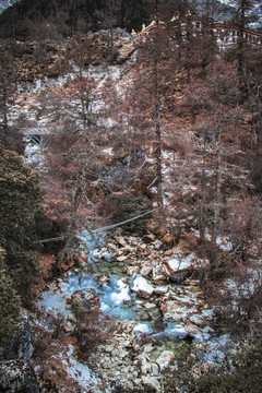 川西稻城亚丁景色美景高山