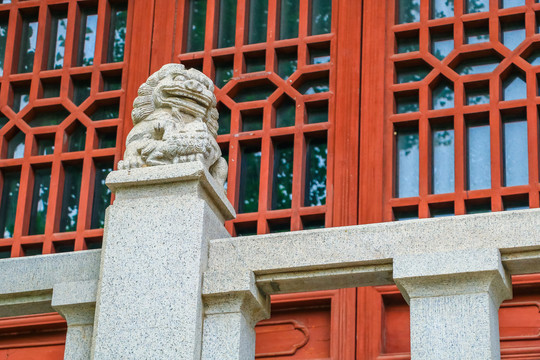 古建筑园林设计石狮子雕刻