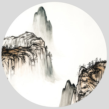 青山裝飾畫