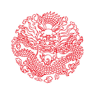 中國(guó)傳統(tǒng)龍紋樣