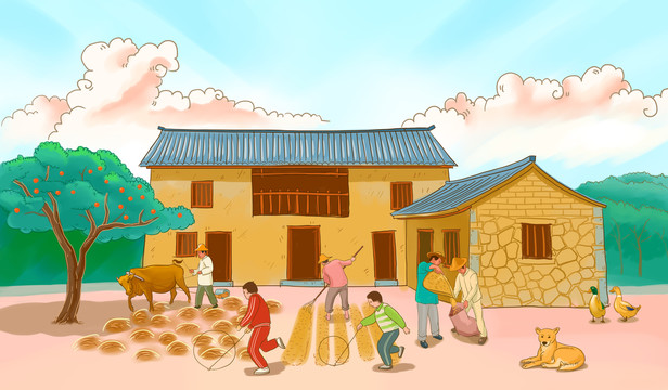 農(nóng)村豐收