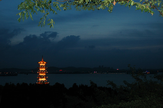 徐州金山塔夜景