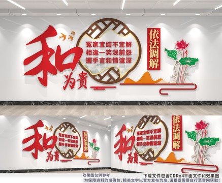 調(diào)解室文化墻