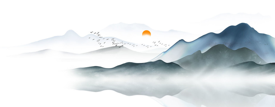 中式山水畫