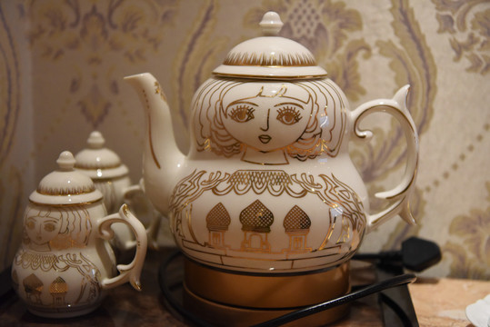 回族风格茶壶