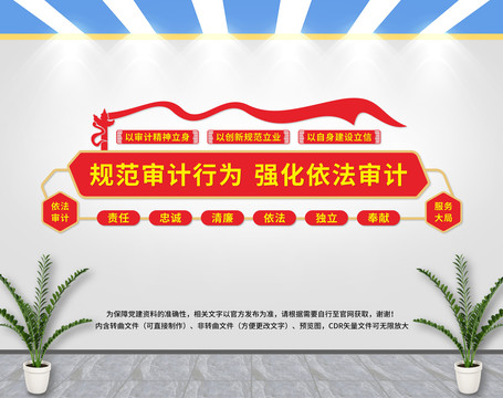 審計(jì)文化墻
