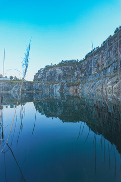 天池湖景