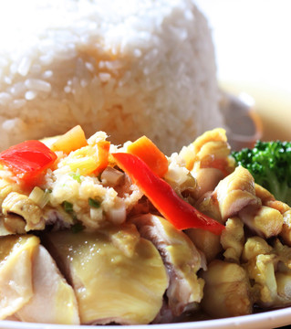 客家咸雞飯