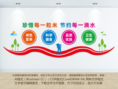 珍惜每一粒米