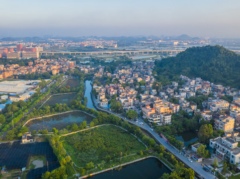 番禺大岭村古村风光