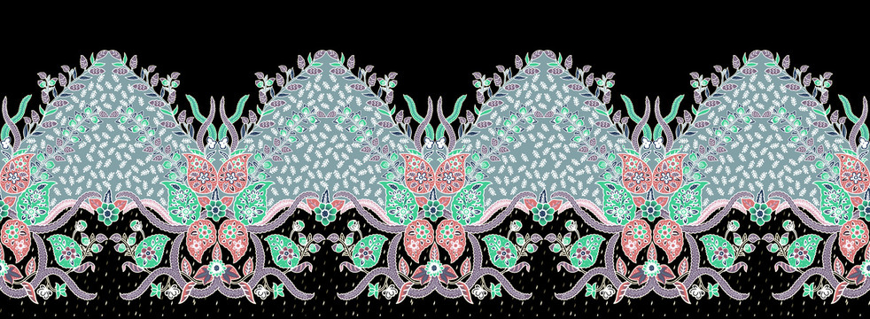 腰果花素材圖案