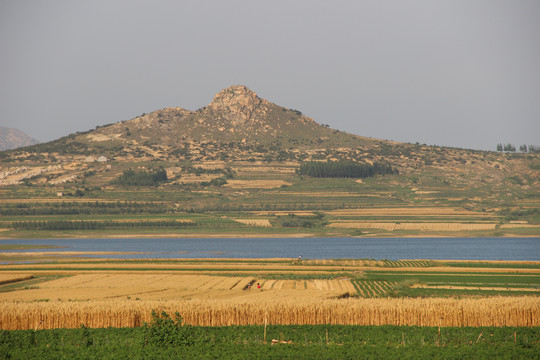 湖光山色田园