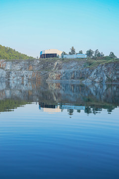 天池湖景