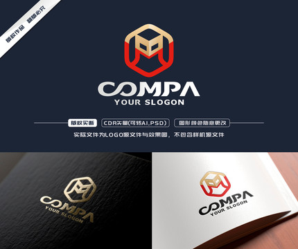 M字母標志商標LOGO