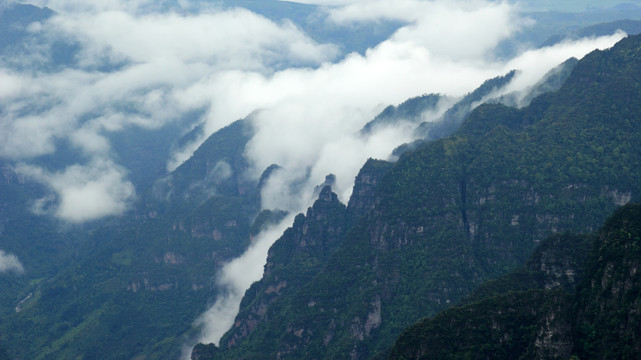 圣堂山风景