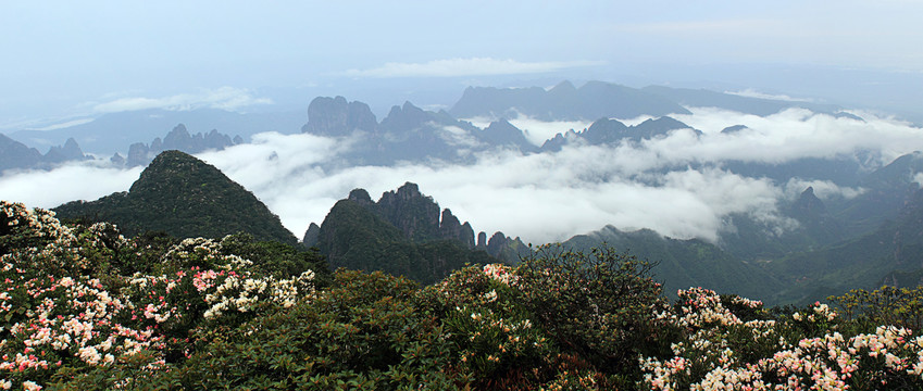 圣堂山风景