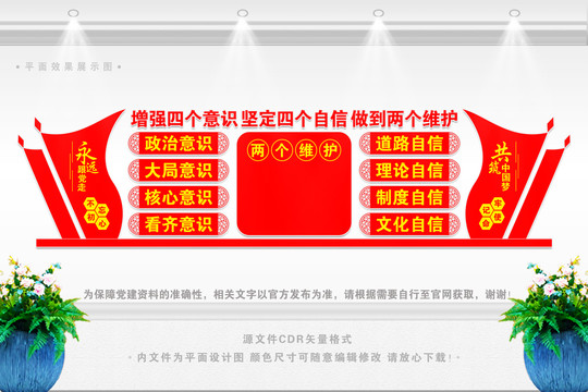 四個意識四個自信兩個維護