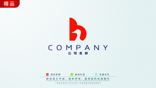 字母B标志