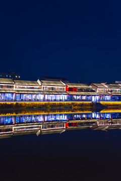 塘栖古镇夜景