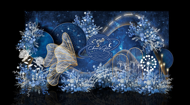 星空婚禮效果圖