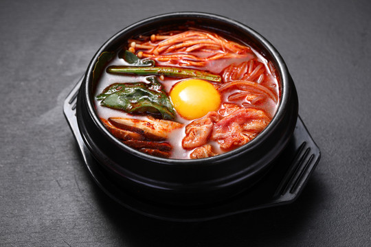 韩式牛肉辣汤