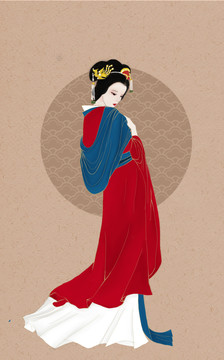 仕女圖