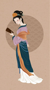 仕女圖