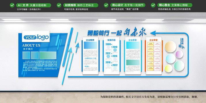 企業(yè)簡(jiǎn)介文化墻