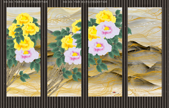 原創(chuàng)花鳥裝飾畫
