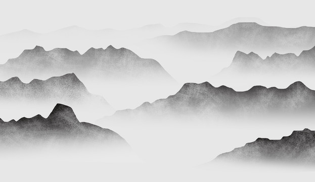 水墨山水畫