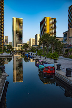 滨海度假区水景