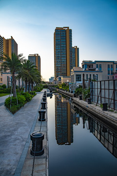 滨海度假区水景