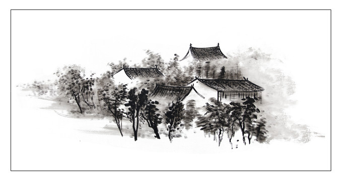 江南水墨畫