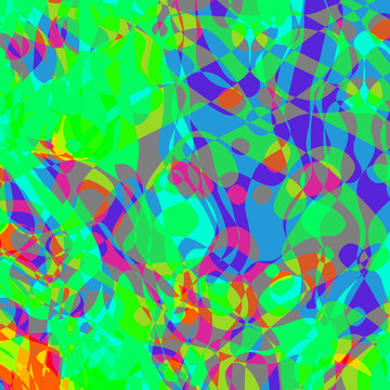 彩色水墨油畫涂鴉藝