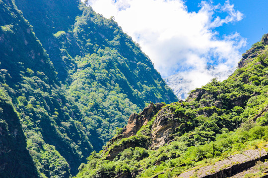 虎跳峡峡谷