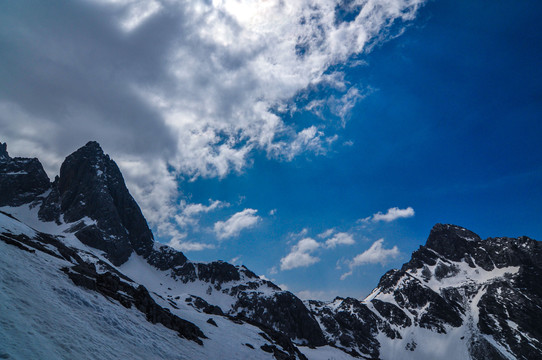 玉龙雪山风光