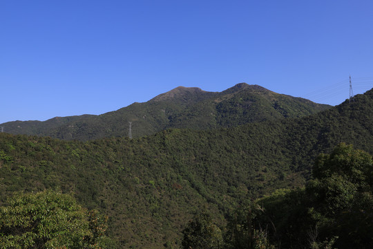 惠阳第一峰白云嶂