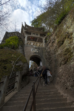 浙江永康方岩天门