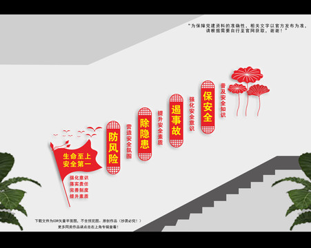 安全樓道文化墻