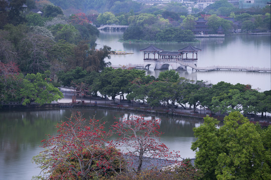 春色西湖